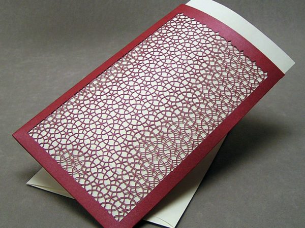 Persian Wheel - Invitation Sleeve Grande