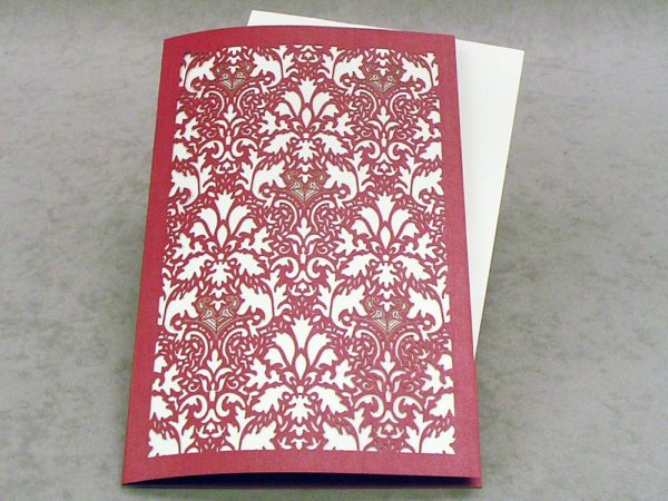 Damask - Invitation Card Grande