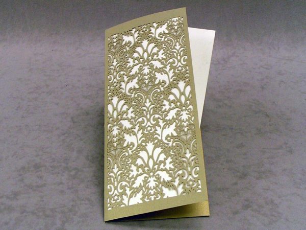 Damask - Thank You - Slim Card