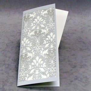 Damask - Thank You - Slim Card