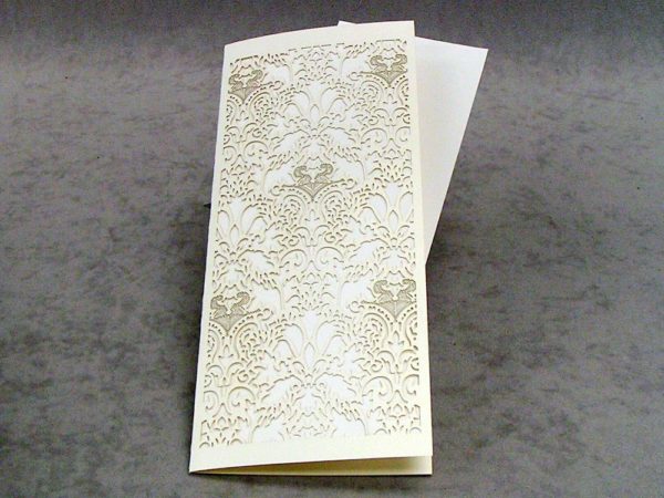 Damask - Thank You - Slim Card