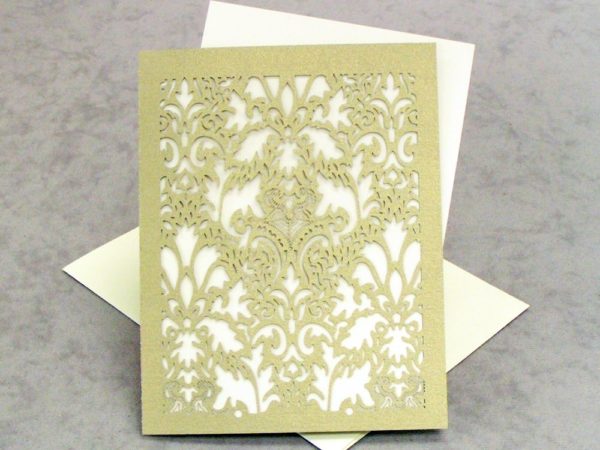 Damask - RSVP - Small Card