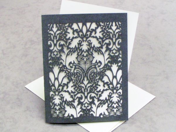 Damask - RSVP - Small Card