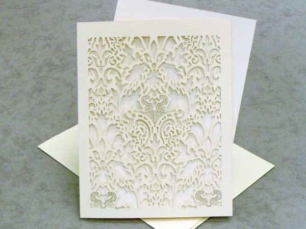 Damask - RSVP - Small Card