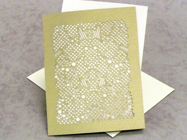 Art Deco - RSVP - Small Card