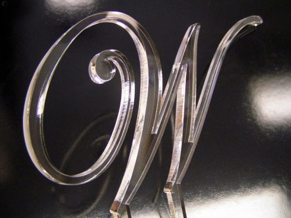 Monogram Letters - Cake Toppers