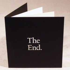 The End - Cards