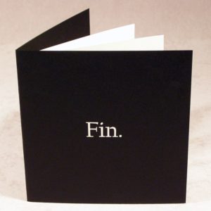 Fin. - Cards