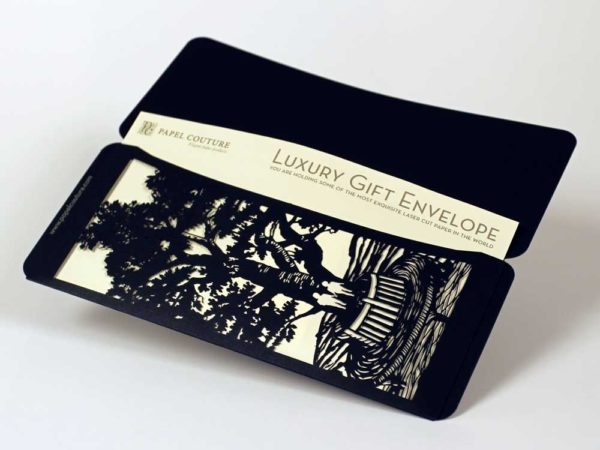 Lovers Tree - Gift Envelopes - Black