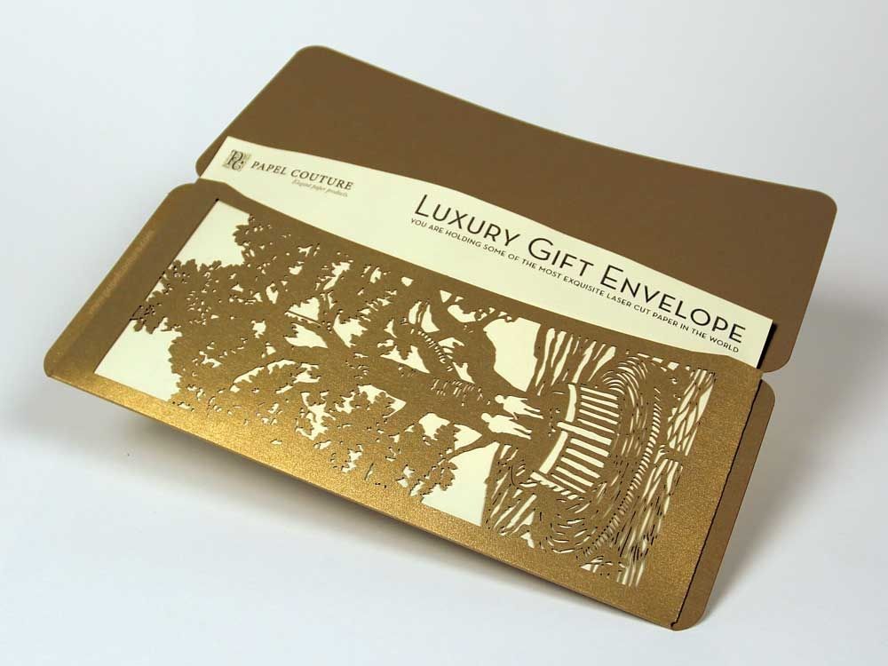Lovers Tree - Gift Envelopes - Gold