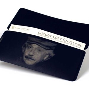 Gift Envelope & Card Holder - Albert Einstein - Black