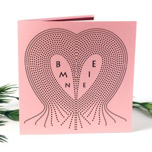 Valentine's Day Card: Be Mine Heart