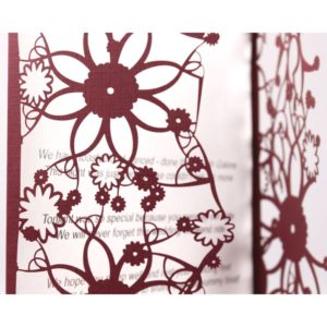 Birds and Flowers Gatefold Card